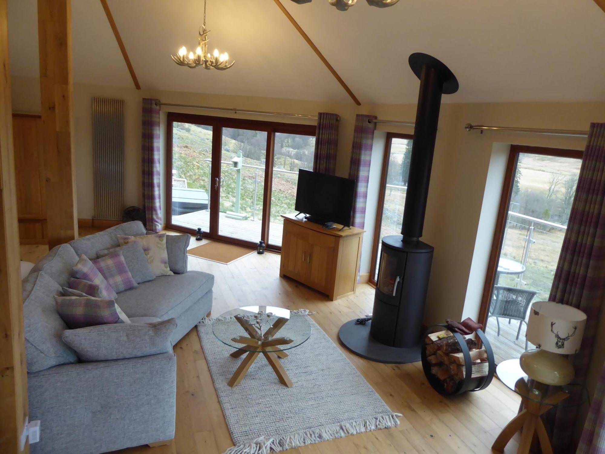 Dalnoid Cottages & Treehouses Nr Glenshee Екстер'єр фото