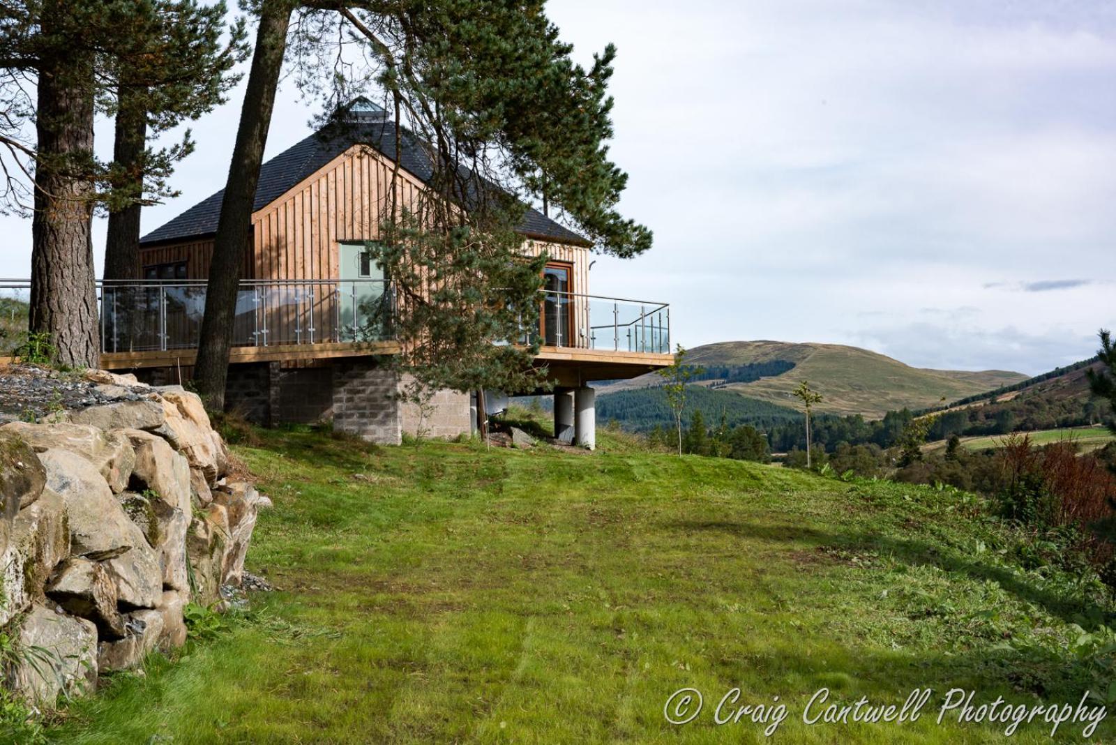 Dalnoid Cottages & Treehouses Nr Glenshee Екстер'єр фото